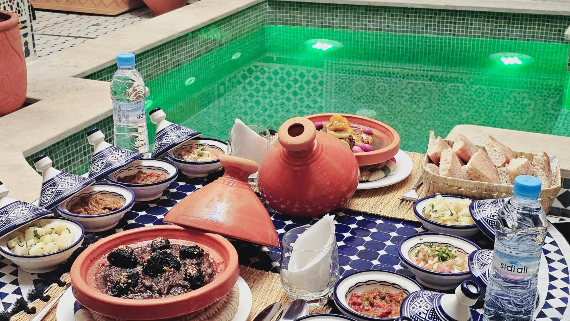 Riad Diamant Bleu Fès Exterior foto