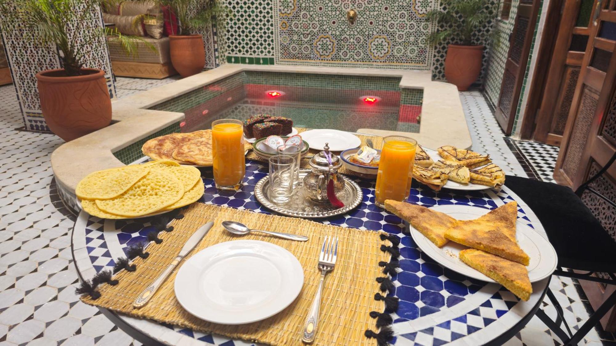Riad Diamant Bleu Fès Exterior foto