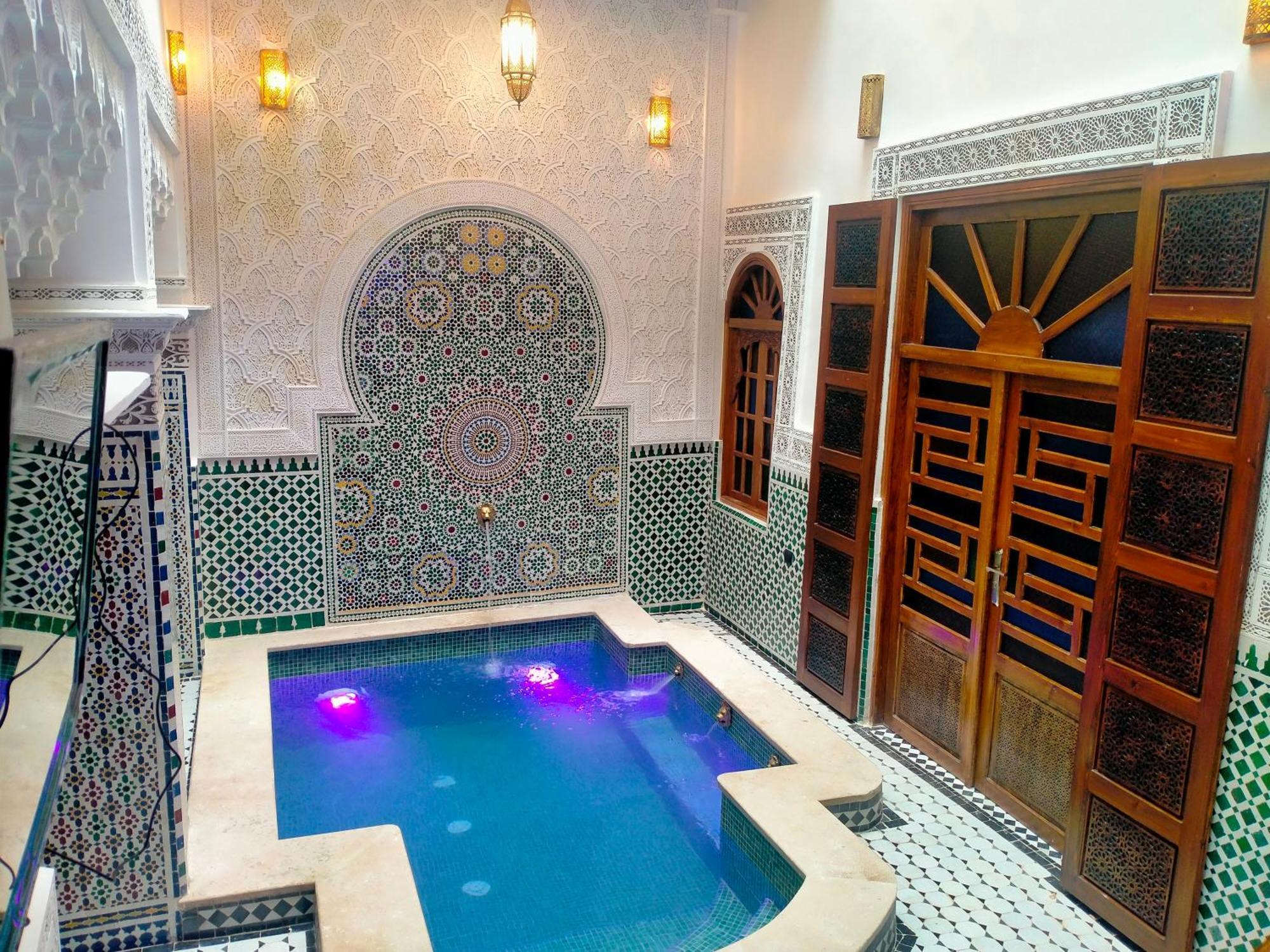 Riad Diamant Bleu Fès Exterior foto